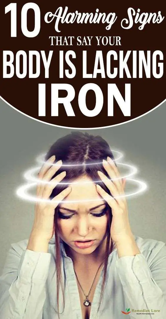10 Alarming Signs That Say Your Body Is Lacking Iron ...