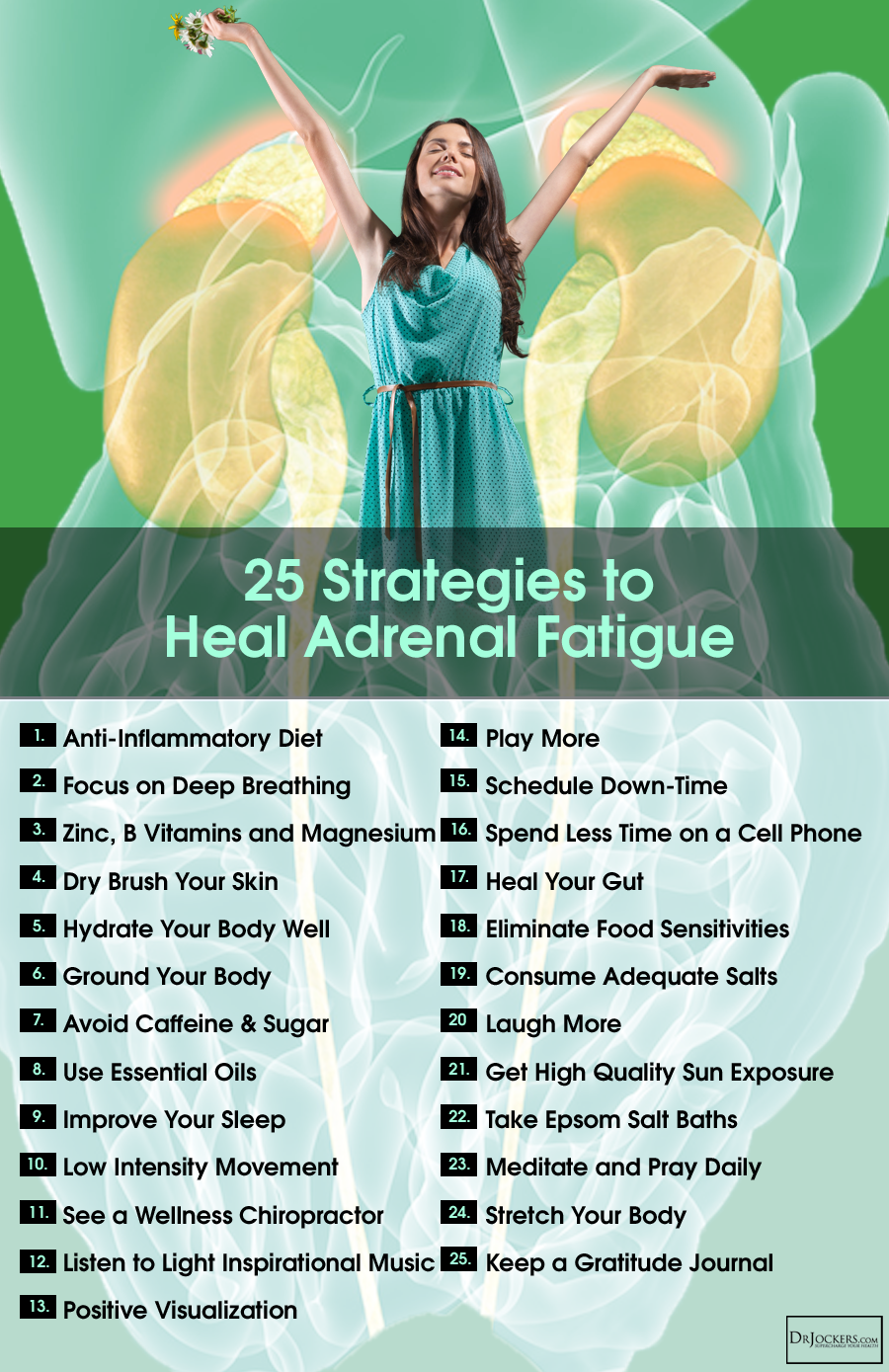 25 Lifestyle Strategies to Heal Adrenal Fatigue