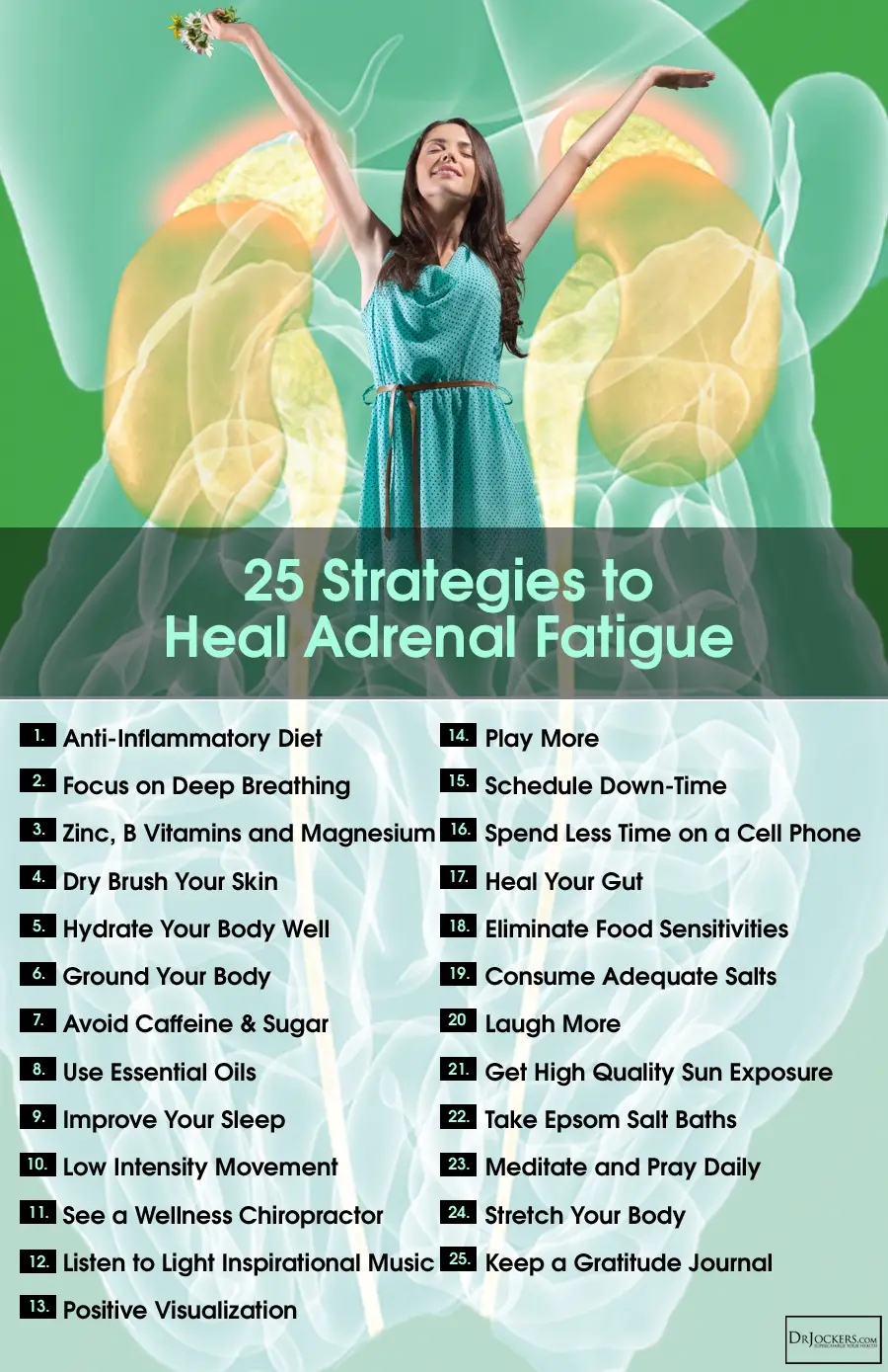 25 Lifestyle Strategies to Heal Adrenal Fatigue Naturally