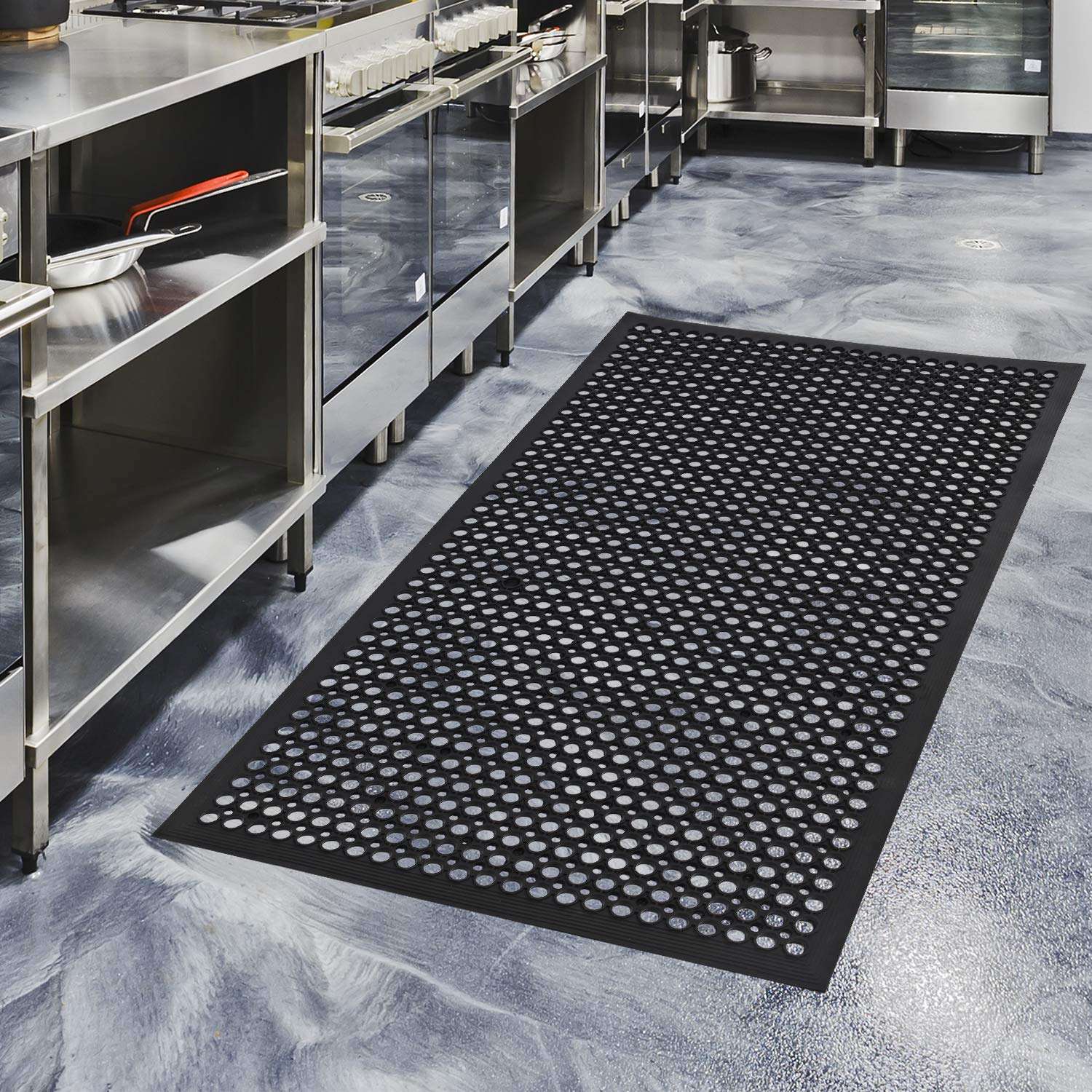60"  x 36"  Anti Fatigue Mat Restaurant Kitchen Floor Mat Anti