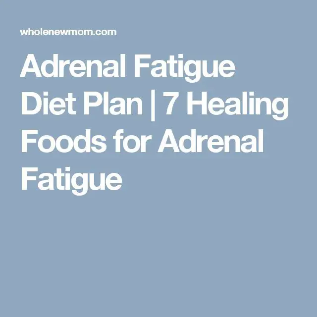7 Foods to Fight Adrenal Fatigue