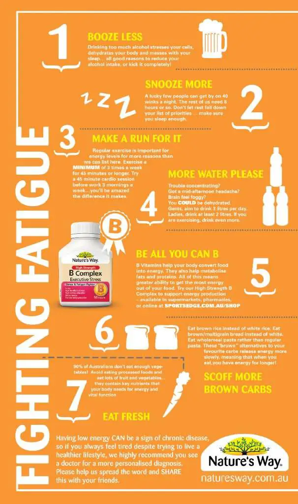 7 Simple Ways to Decrease Fatigue