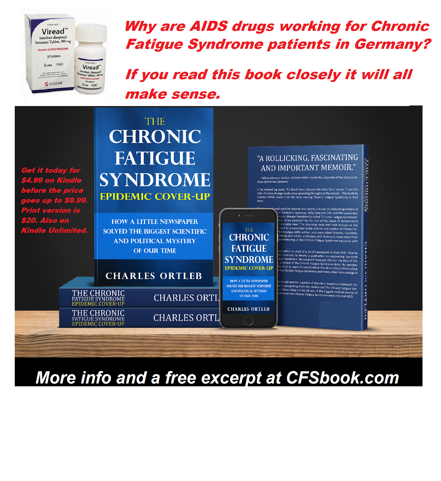 AIDS drugs help these Chronic Fatigue Syndrome patients. Does it help ...