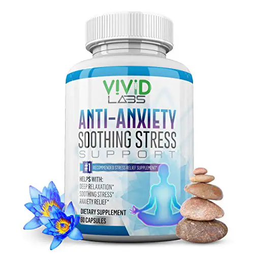 Anti Anxiety &  Stress Relief Supplement â Natural Plant Based Herbal ...
