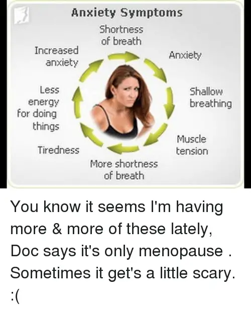 Anxiety Symptoms Shortness of Breath Increased Anxiety ...