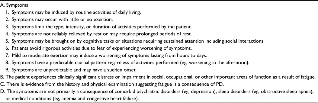 [Full text] Managing fatigue in patients with Parkinson