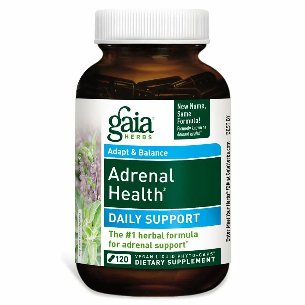 Gaia Herbs Adrenal Health Daily Support Liquid Phyto