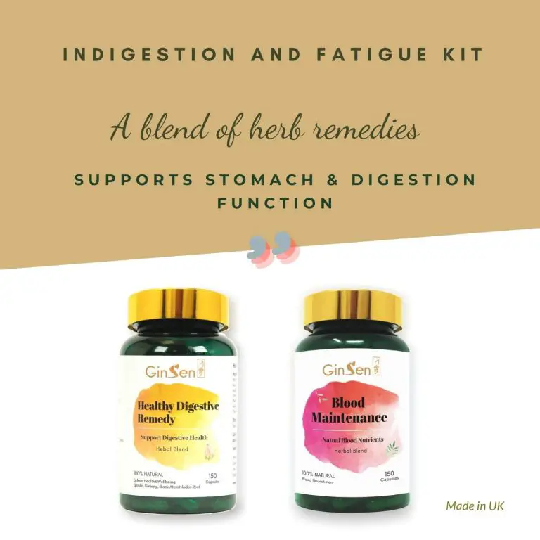 Indigestion and Fatigue Kit by GinSen
