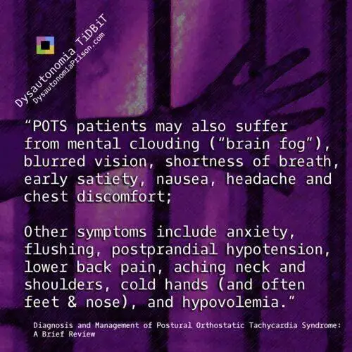 Pin by Cindy Swanson on Postural Orthostatic Tachycardia Syndrome (POTS ...