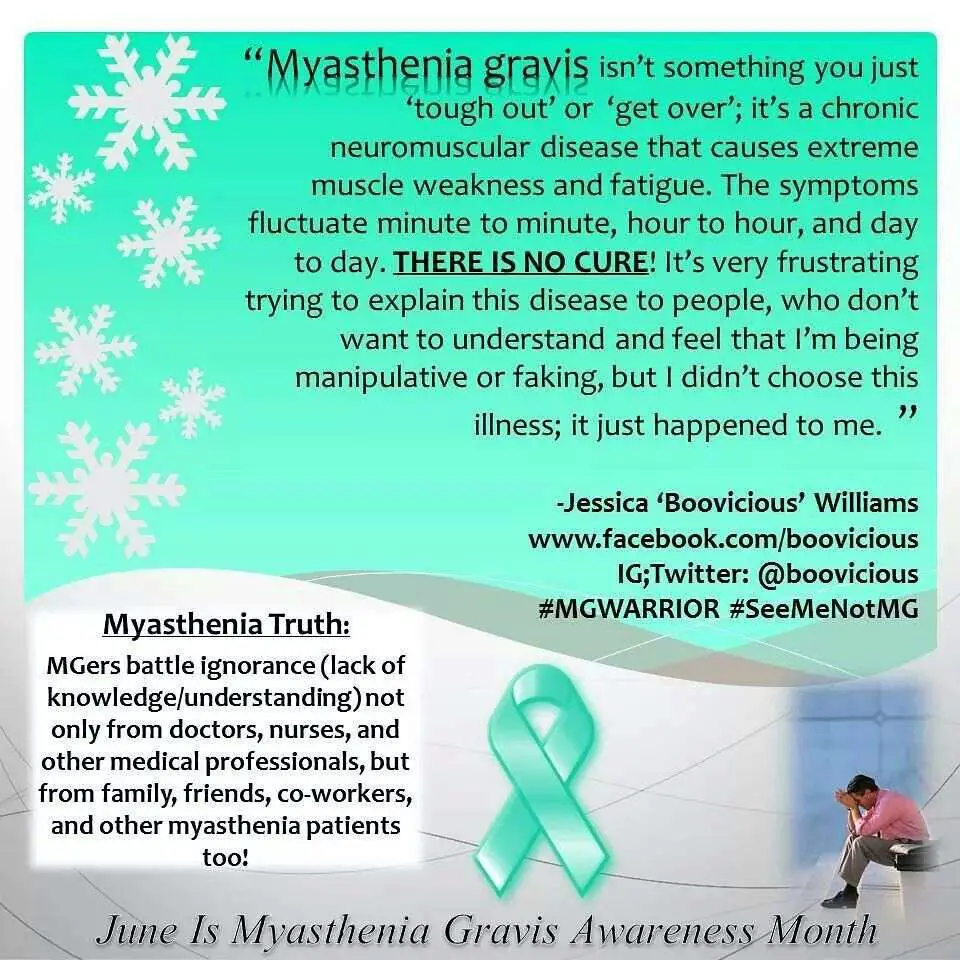 Pin by The Whittakers on Myasthenia awareness