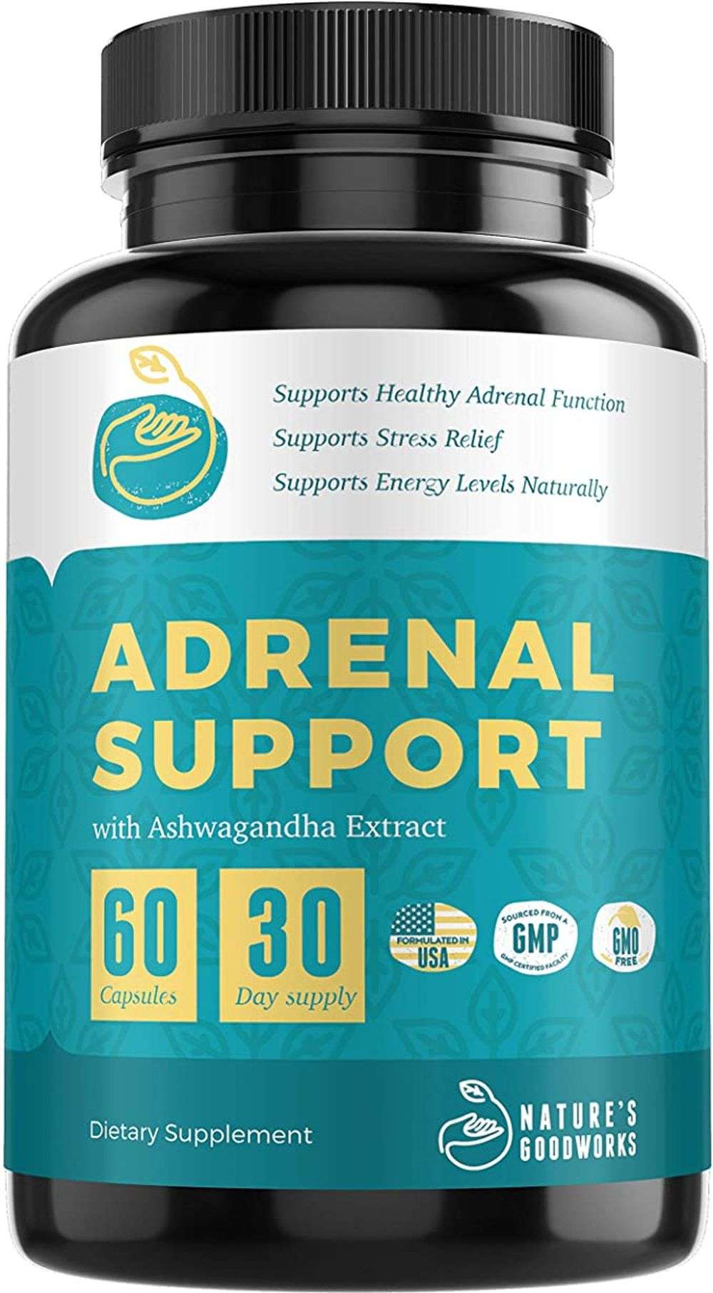 Premium Adrenal Support Supplements &  Cortisol Manager to ...