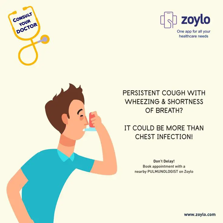 Recurrent coughing with wheezing and shortness of breath can be serious ...
