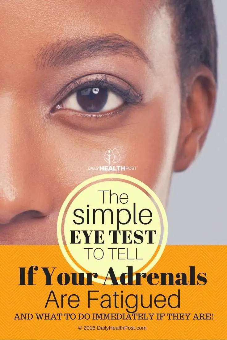 Simple Adrenal Fatigue Test You Should Do Each Month