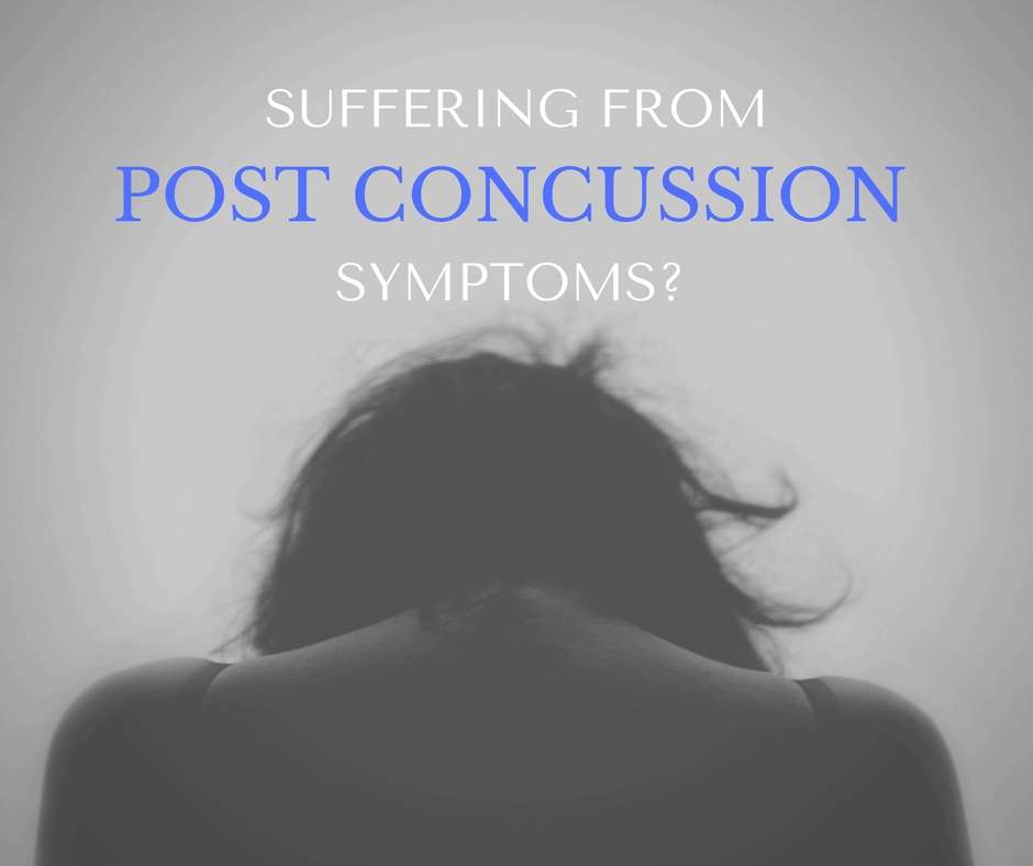 Suffering from post concussion symptoms?