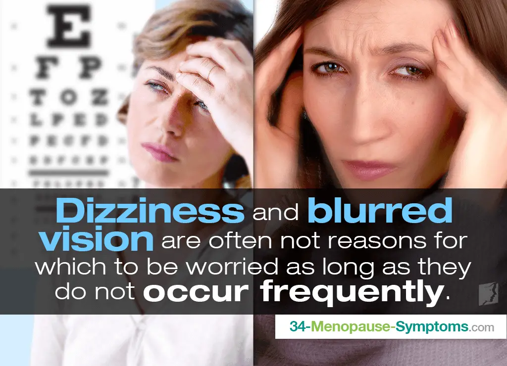 Symptoms Dizzy Light Headed Blurred Vision ...