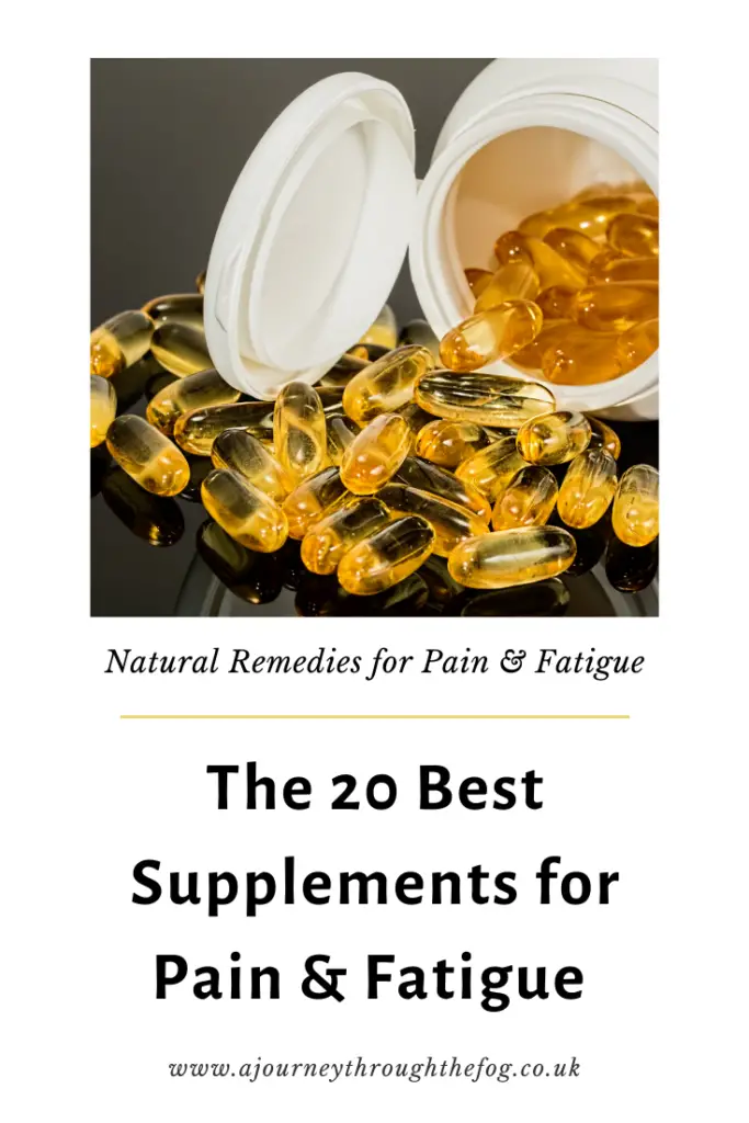 The 20 Best Supplements for Pain &  Fatigue