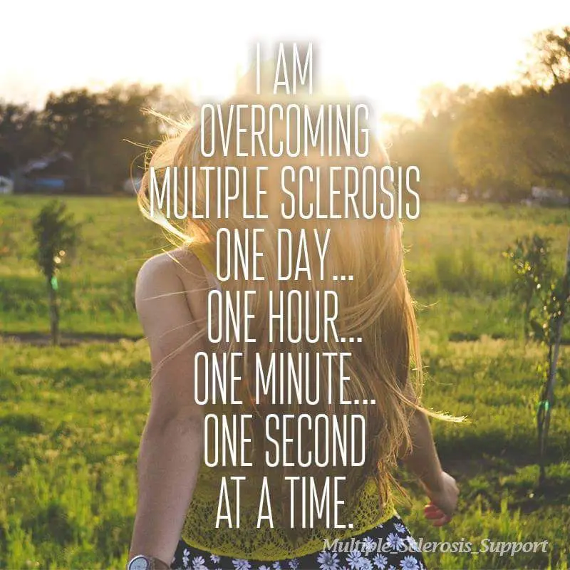 We are Fighting &  Overcoming Multiple Sclerosis one second at a time ...