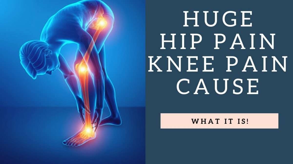 Weakness In This Muscle Causes The MOST Hip Pain and Knee Pain!
