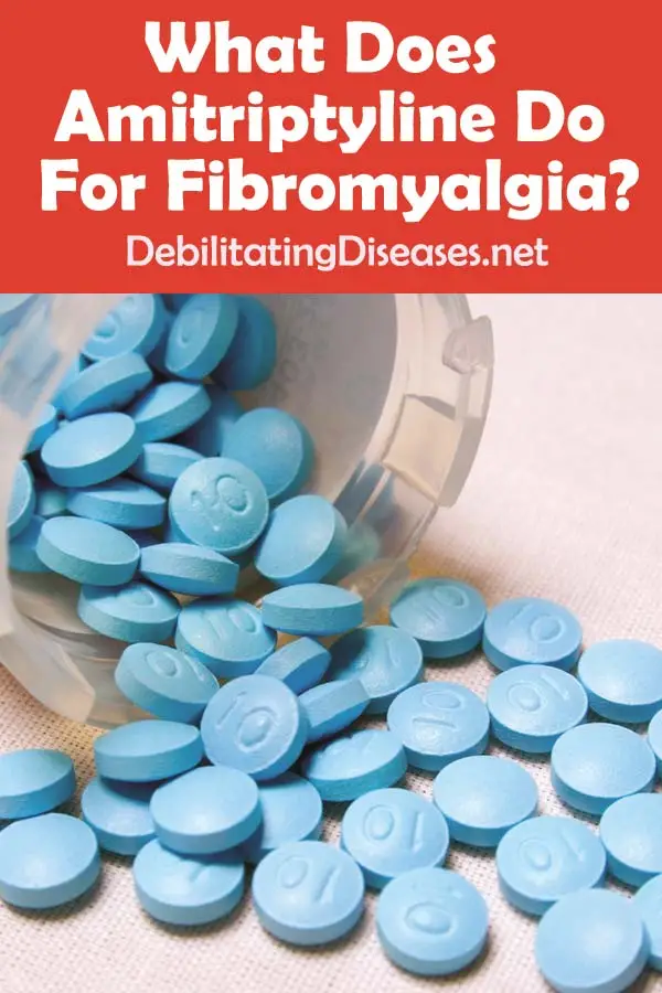 What Does Amitriptyline Do For Fibromyalgia?