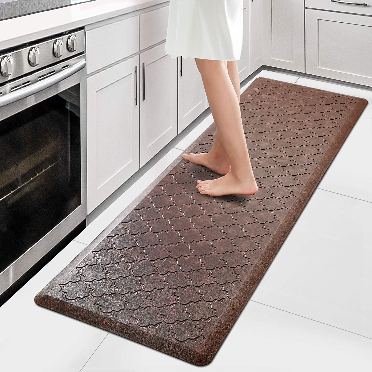 WiseLife Kitchen Mat Cushioned Anti Fatigue Floor Mat,17.3" x59" , Thick ...